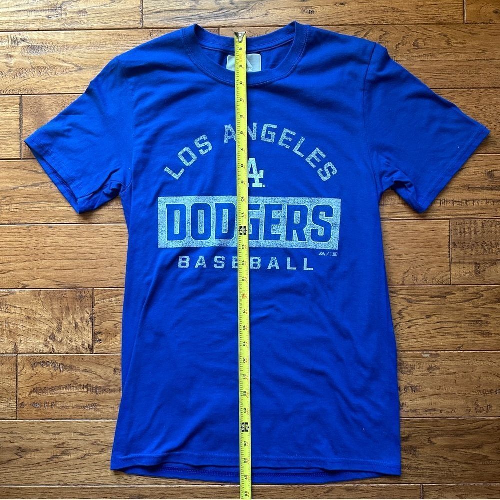 LA Dodgers Blue Crewneck T-shirt majestic - Picture 4 of 6